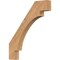Ekena Millwork 3 1/2"W x 28"D x 32"H Merced Smooth Knee Brace, Western Red Cedar BRC04X28X32MRC00SWR - alternate 1
